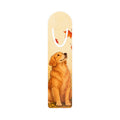 Golden Retriever Bookmark, front