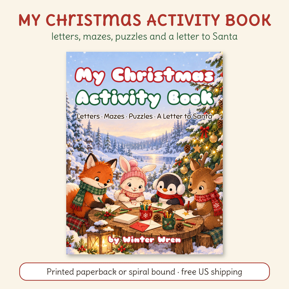 Christmas Activity Book for Kids, photo 1