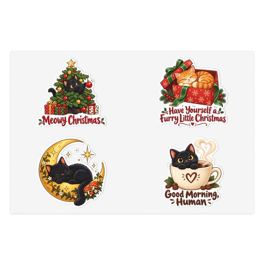 Cat Sticker Sheets, Set of 5, photo 1