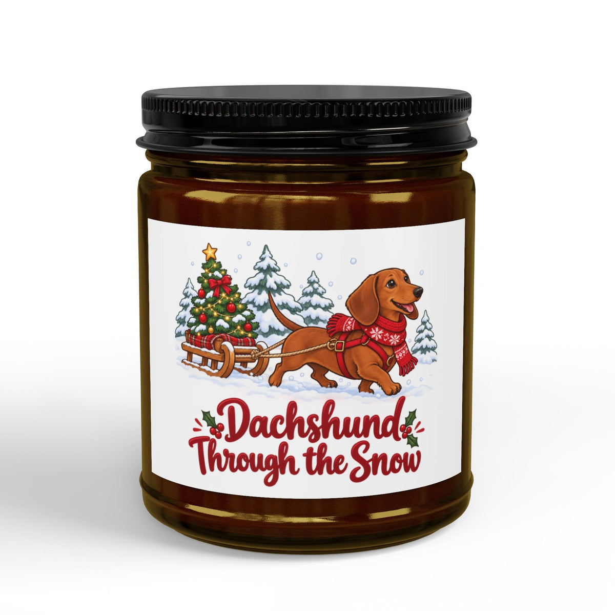 Dachshund Through the Snow Candle, photo 1
