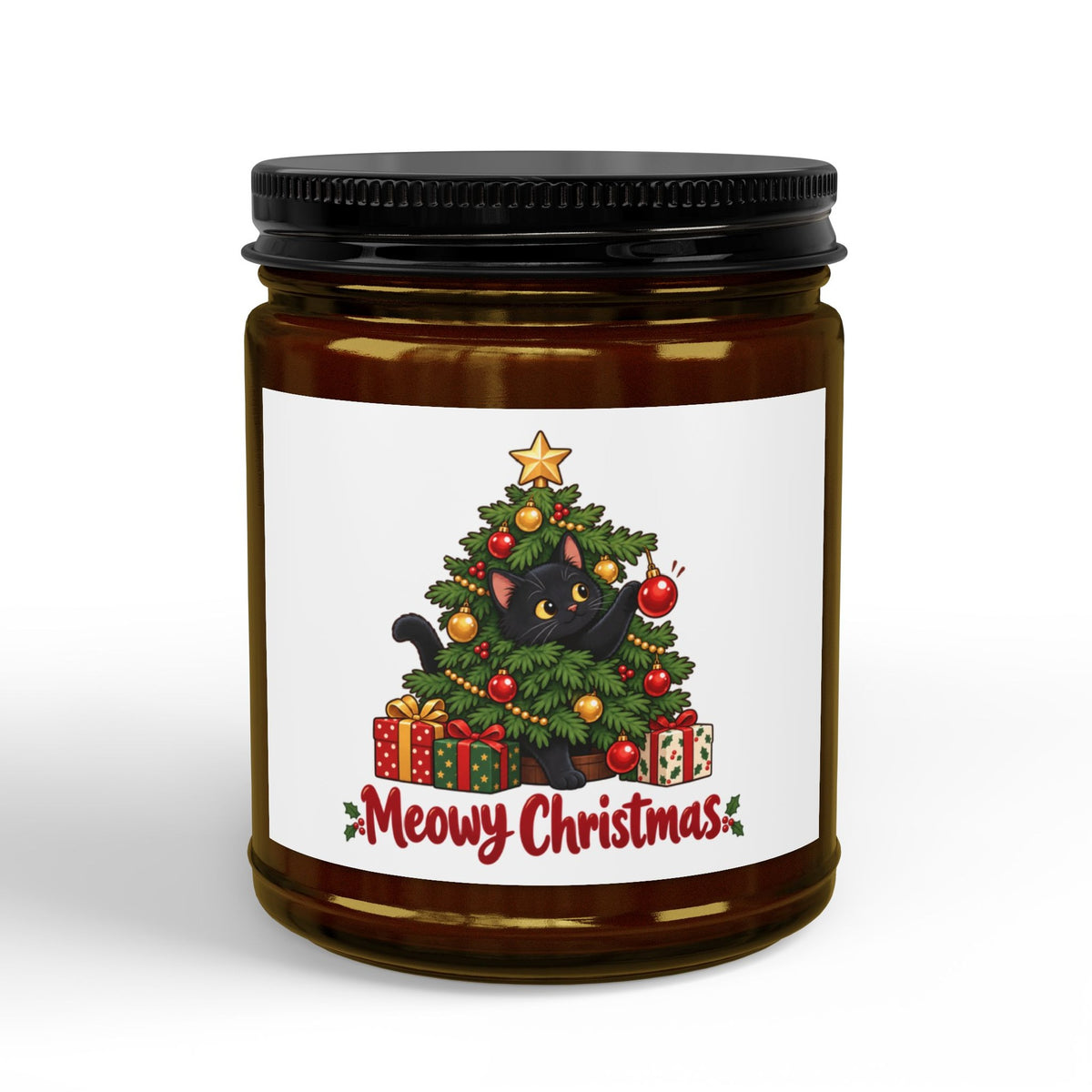 Meowy Christmas Candle, photo 1