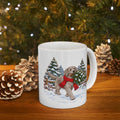 Silver Lab Christmas Mug, photo 1