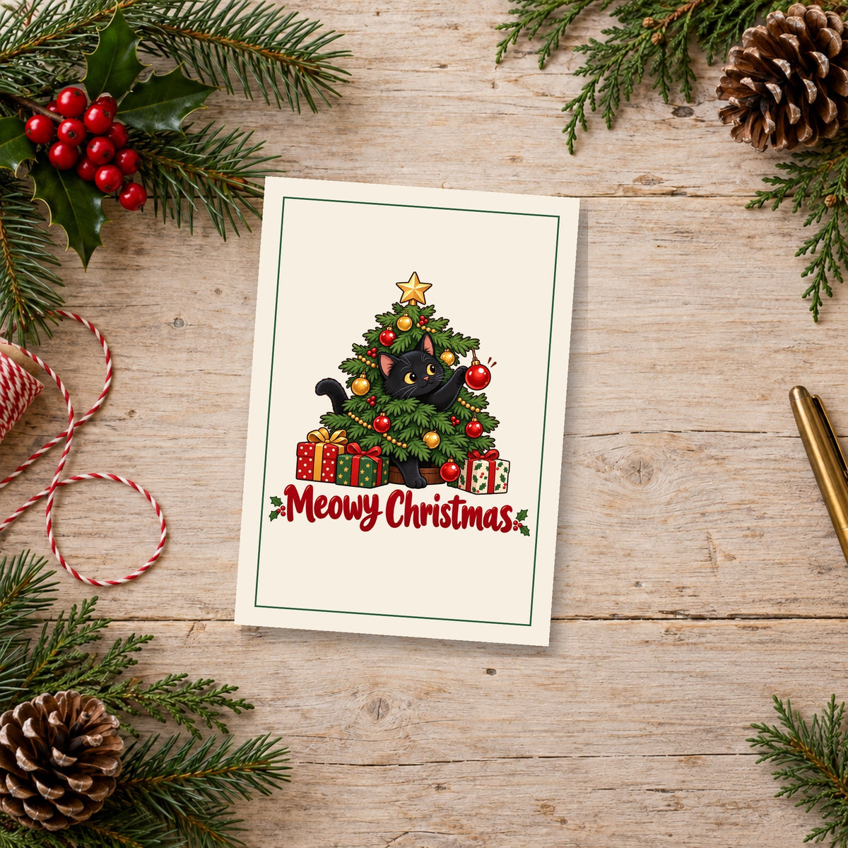 Meowy Christmas Cards, photo 1