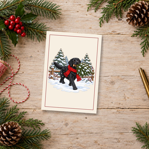 Black Lab Christmas Cards, photo 1