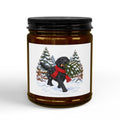 Black Lab Christmas Candle, photo 1