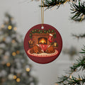 Dachshund Christmas Ornament, Red, photo 1