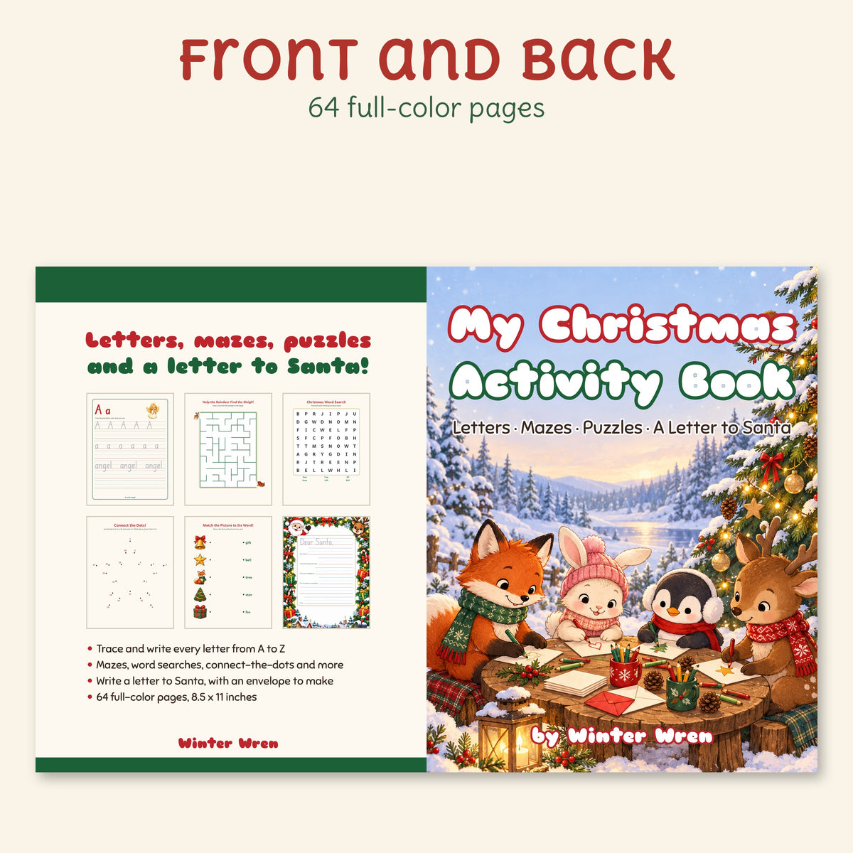Christmas Activity Book for Kids, photo 2