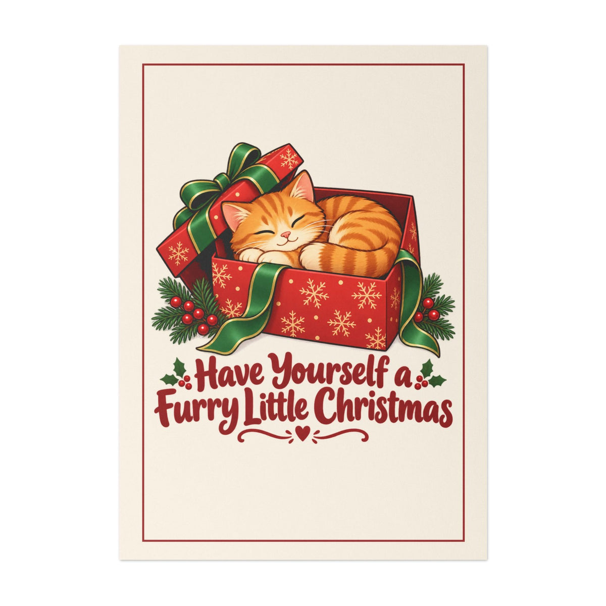 Have Yourself a Furry Little Christmas Cards, photo 2