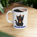 Left Handed Black Cat Mug, photo 2