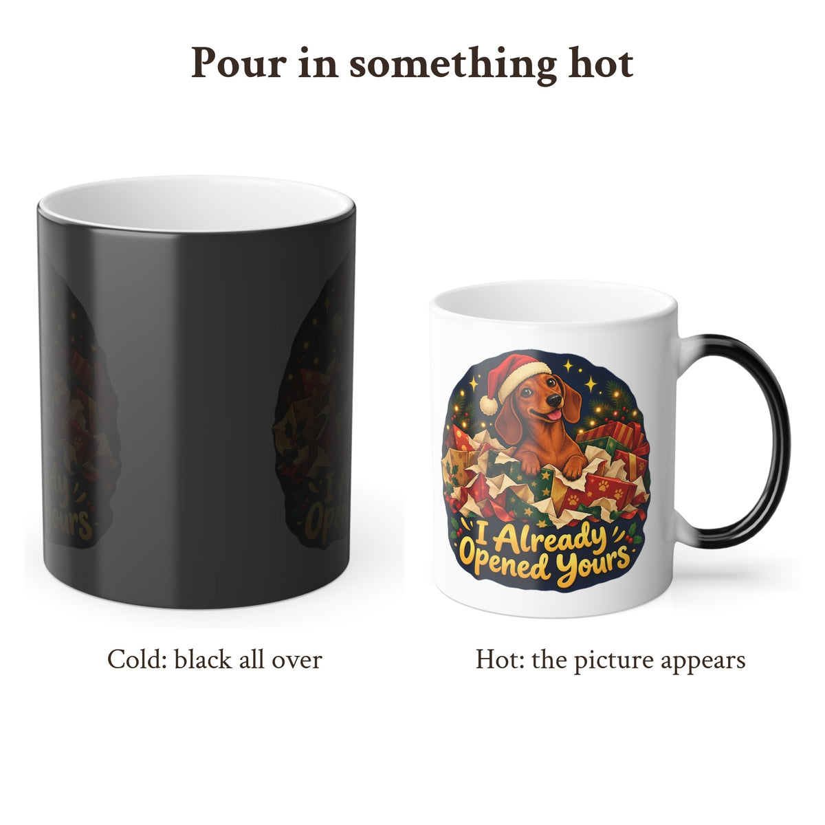 Dachshund Color Changing Mug, photo 2