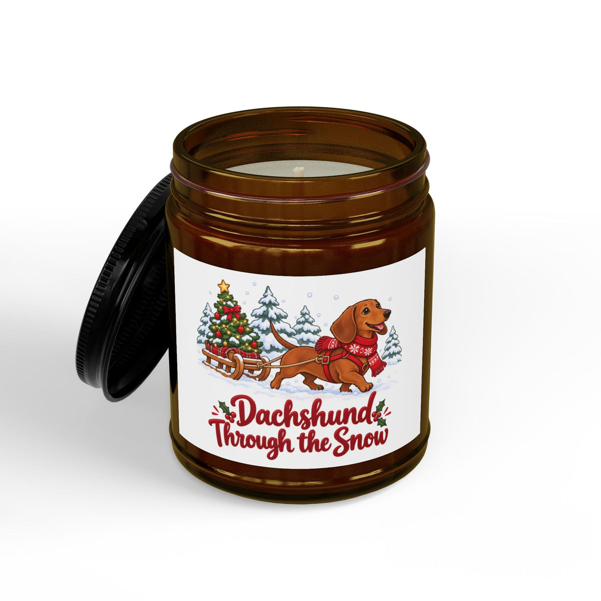 Dachshund Through the Snow Candle, photo 2