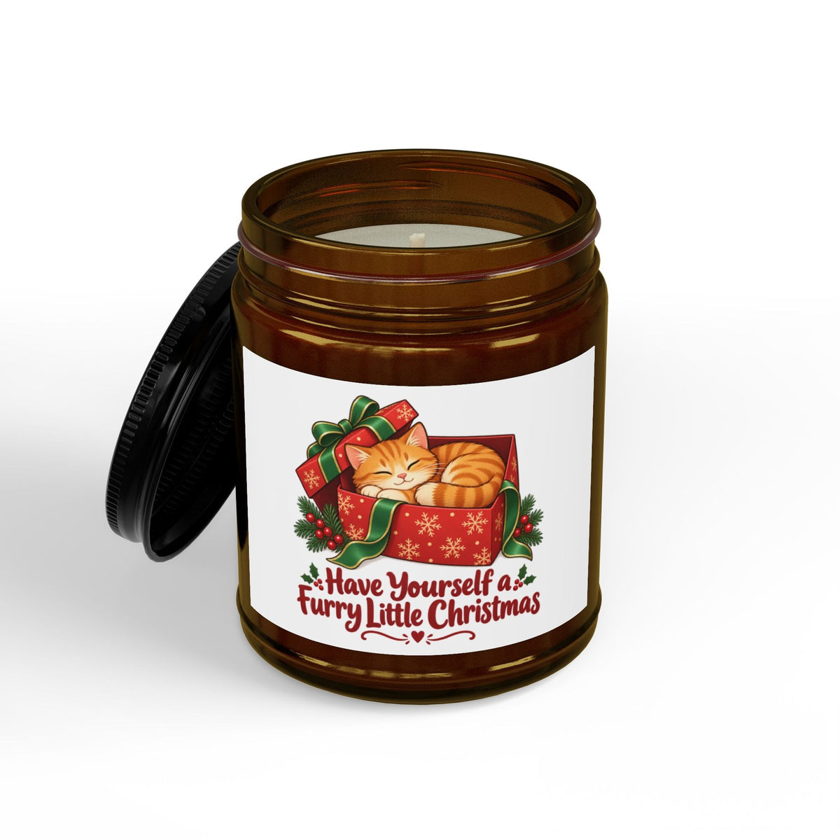 Furry Little Christmas Candle, photo 2