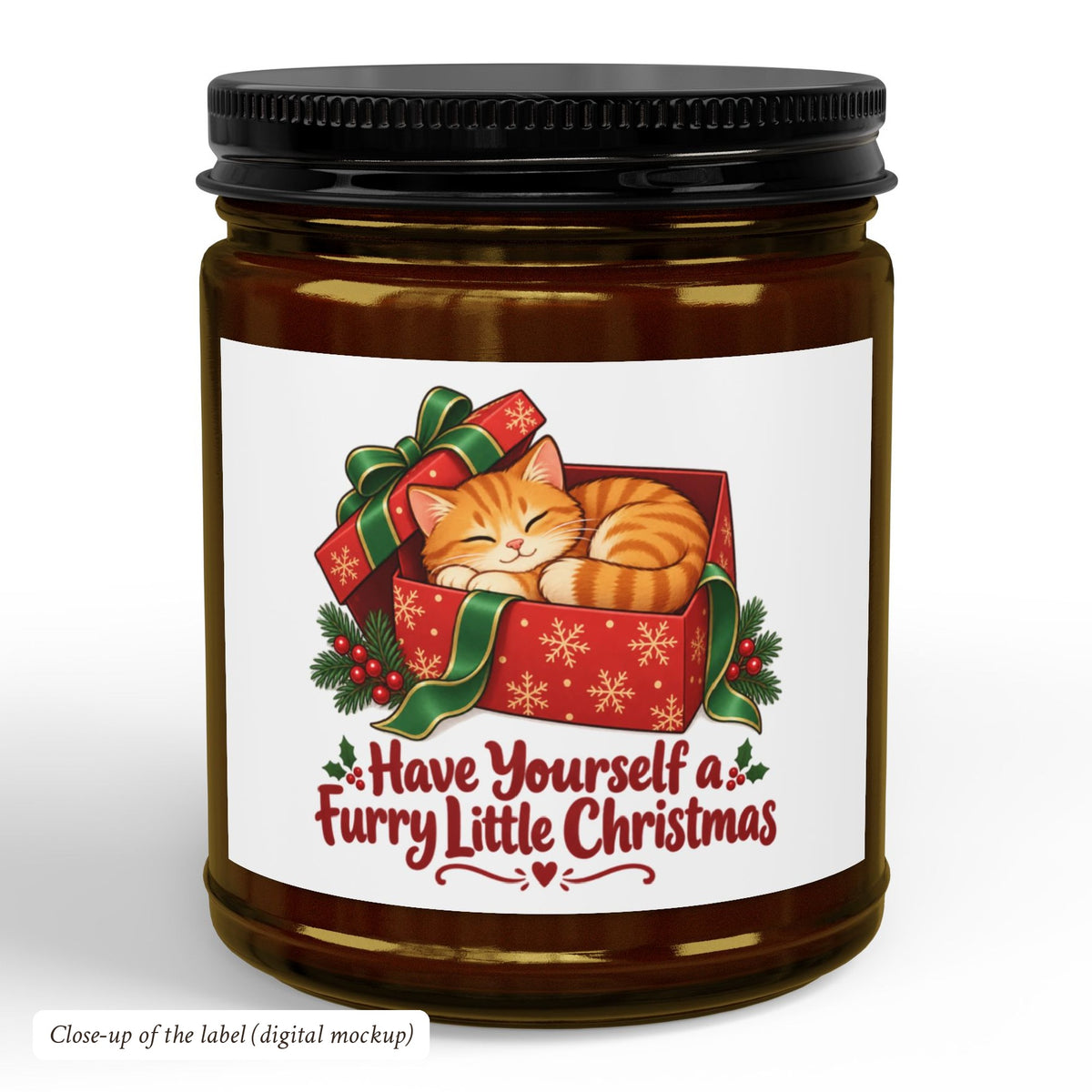 Furry Little Christmas Candle, photo 3