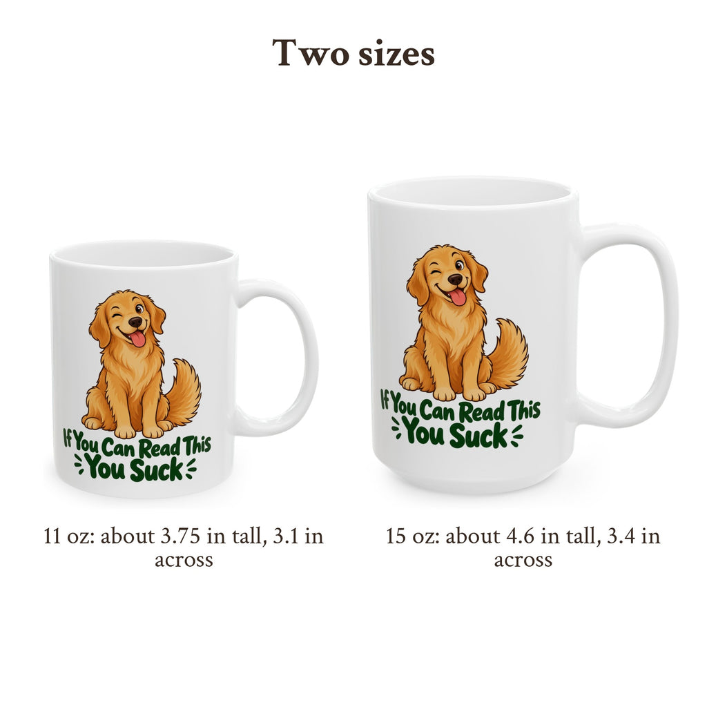 Left Paws Are the Best Golden Retriever Mug, photo 3