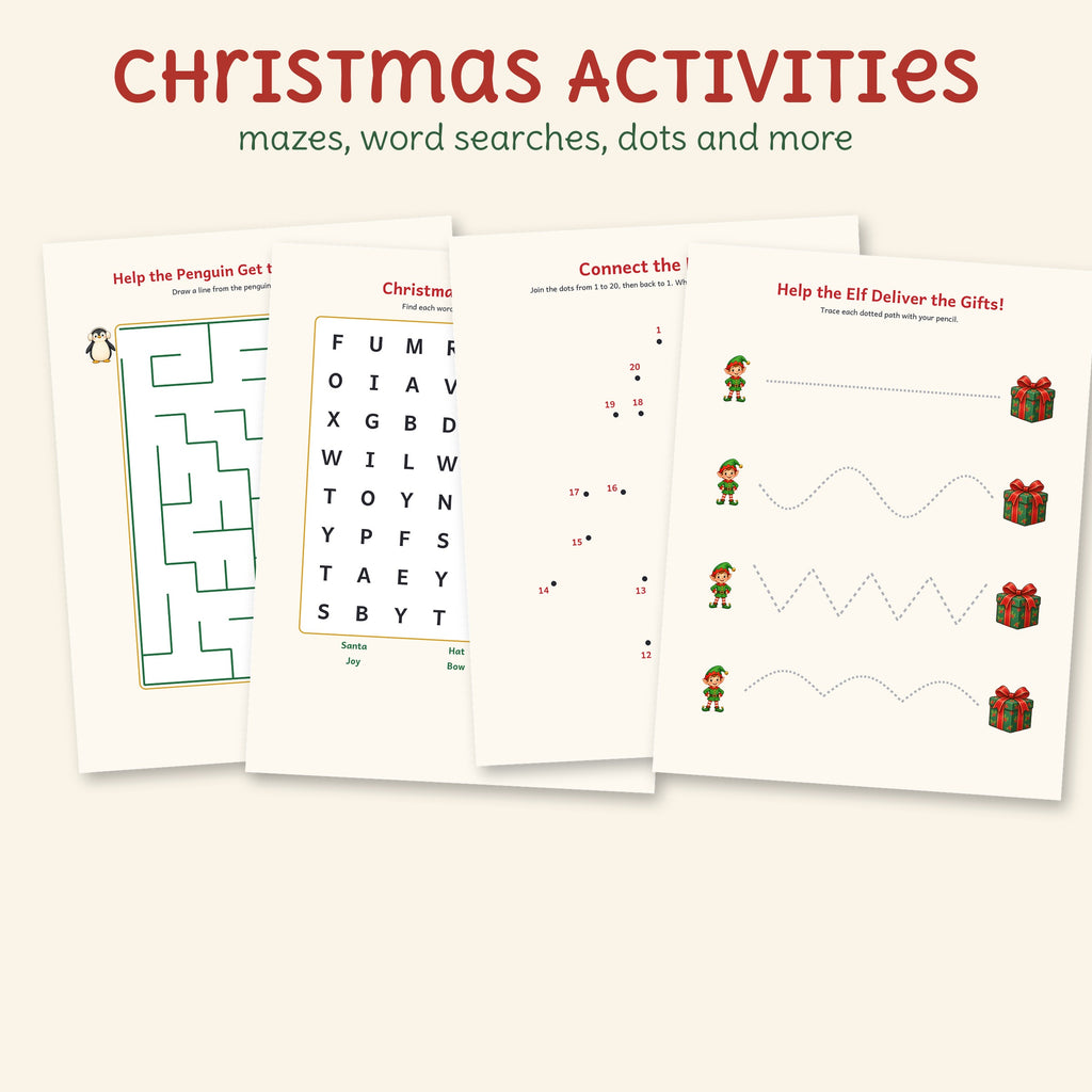 Christmas Activity Book for Kids, photo 5