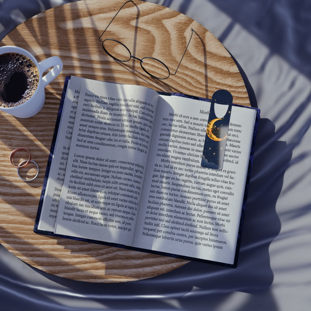 Black Cat on the Moon Bookmark, photo 5