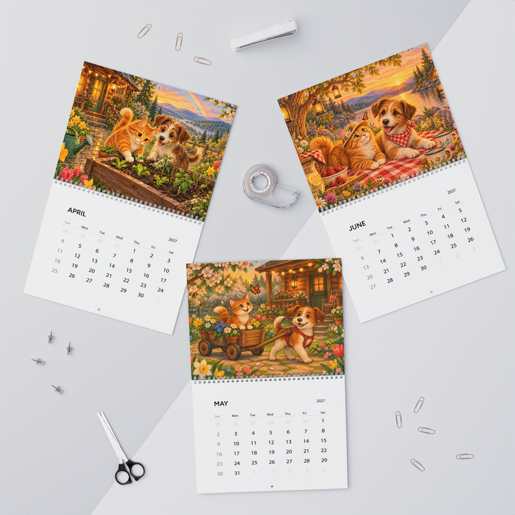 2027 Cat and Dog Wall Calendar, photo 5