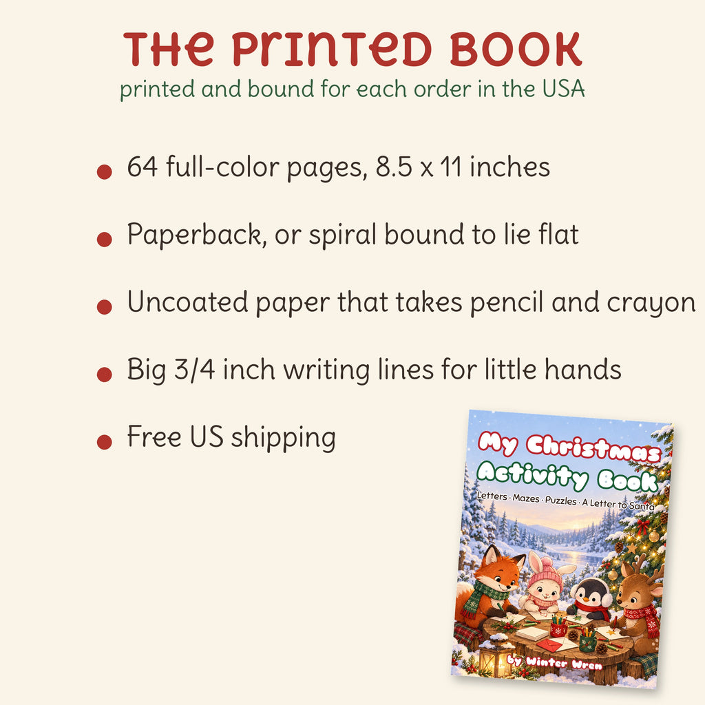 Christmas Activity Book for Kids, photo 7