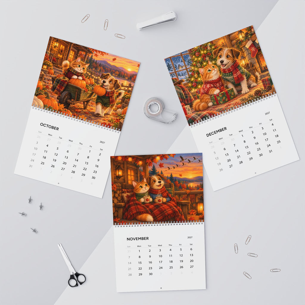 2027 Cat and Dog Wall Calendar, photo 7
