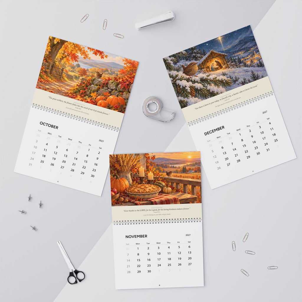 2027 Bible Verse Wall Calendar, photo 7