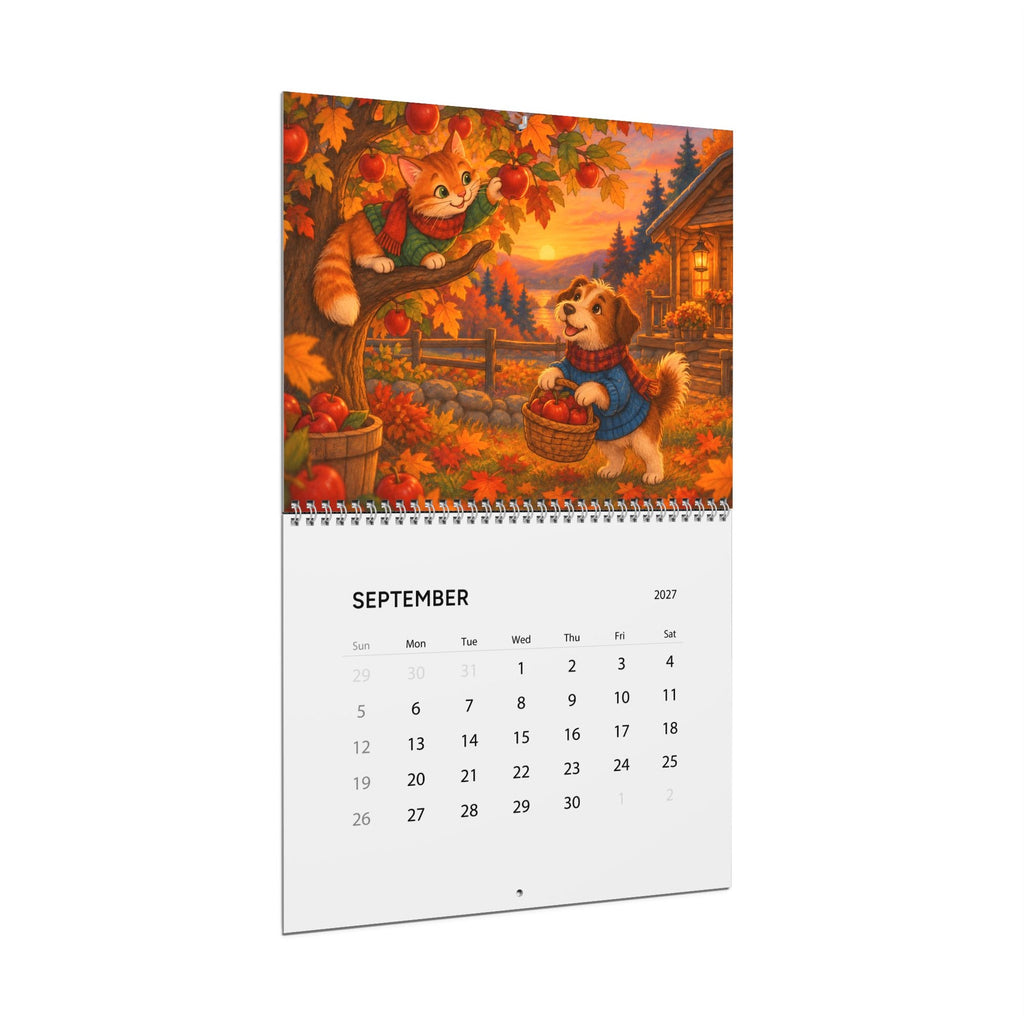 2027 Cat and Dog Wall Calendar, photo 8