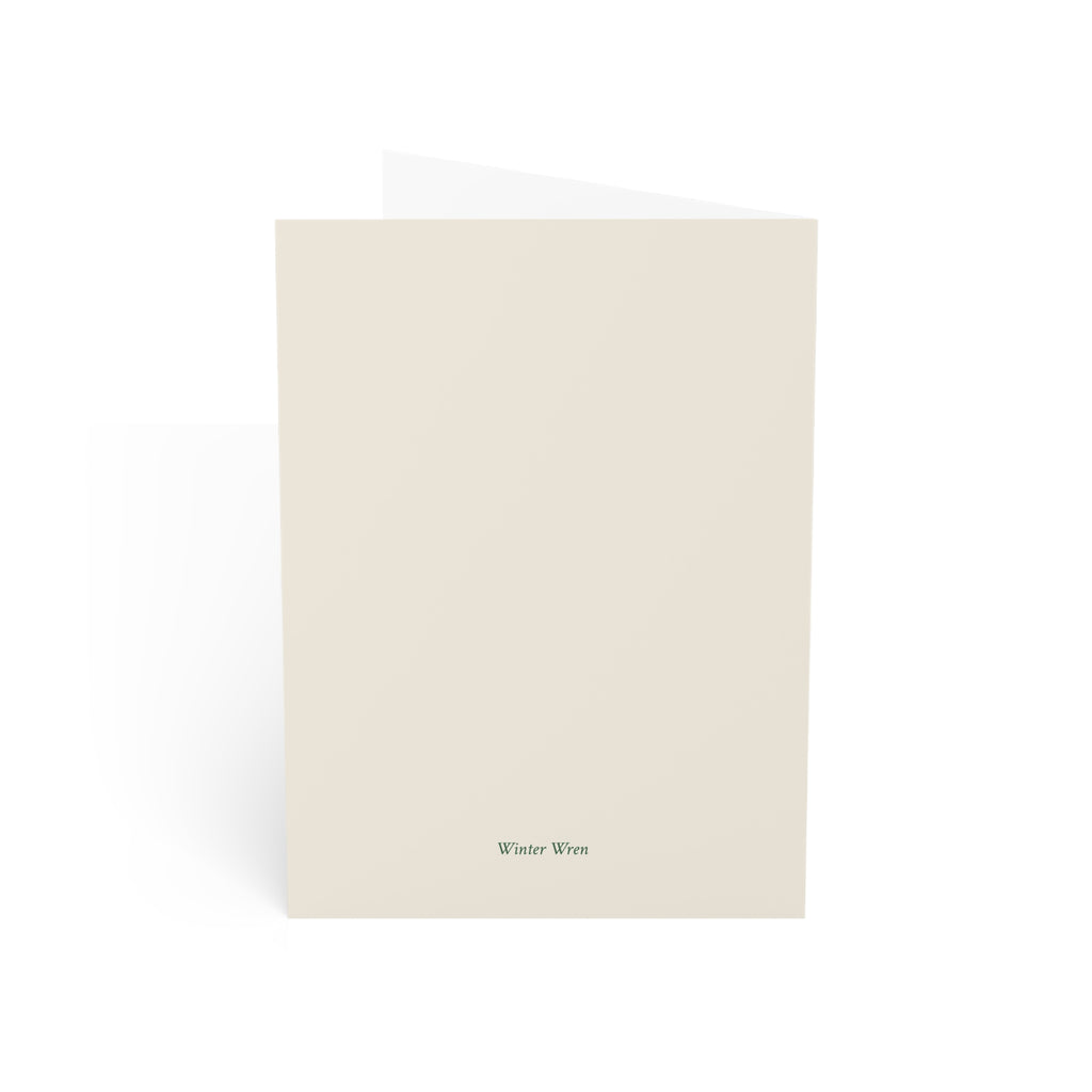 Dachshund Through the Snow Christmas Folded Cards, Pack of 10