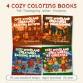 Cozy Woodland Creatures: All Four Books: cover