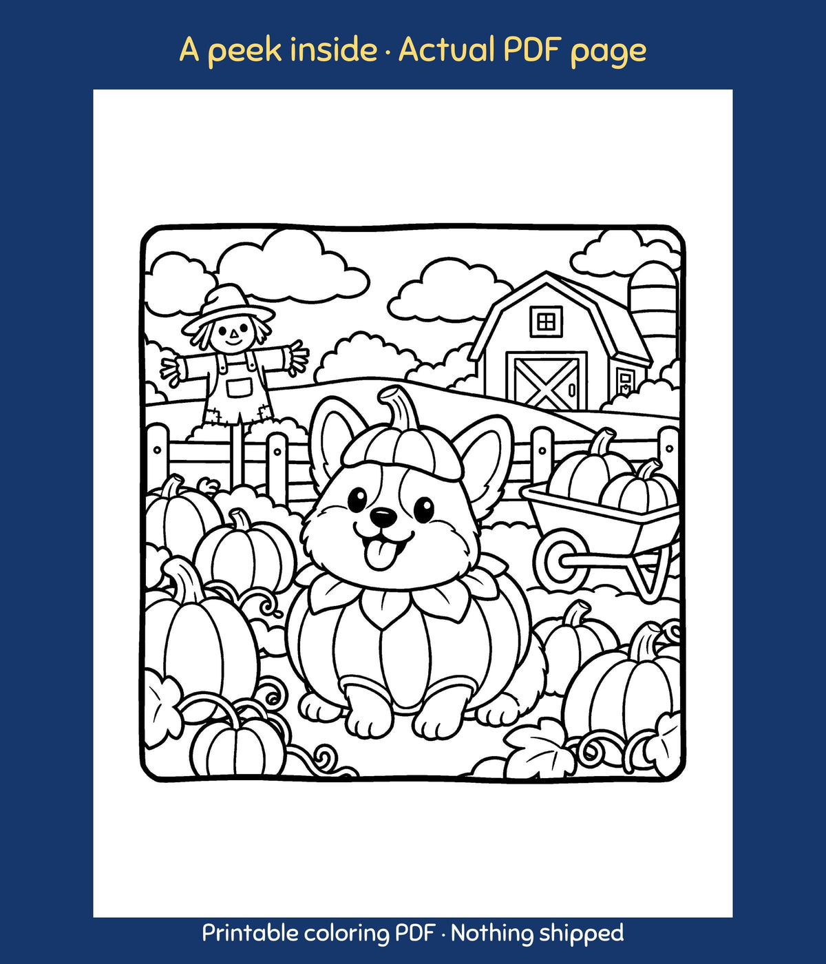 Bat Wings & Whiskers: Spooky Cats and Dogs Coloring Book, photo 4