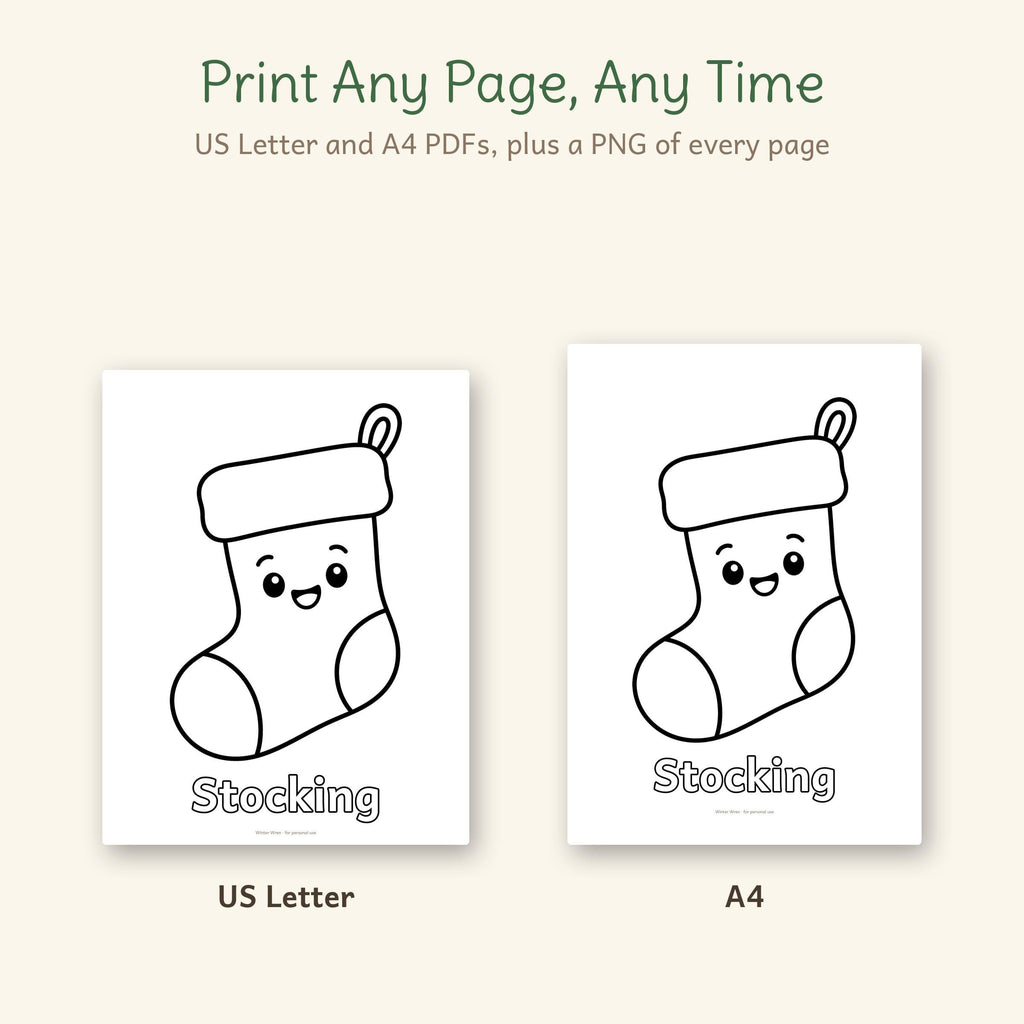Christmas Toddler Coloring Pages, photo 4