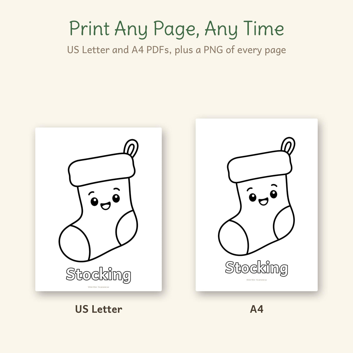 Christmas Toddler Coloring Pages, photo 4
