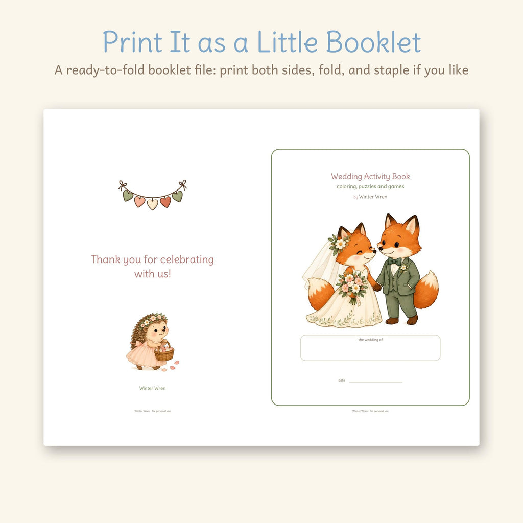 Kids Wedding Activity Book, photo 4