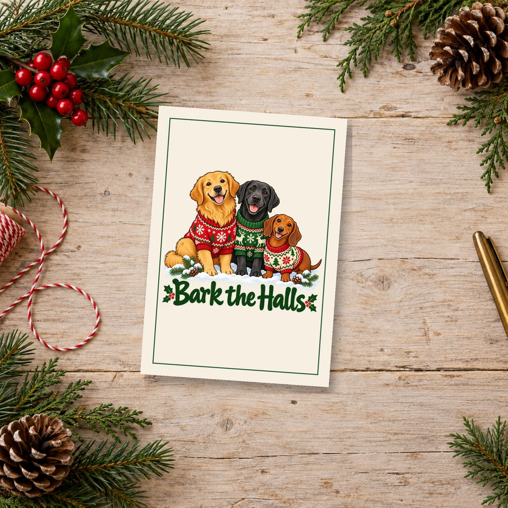 Bark the Halls Christmas Cards, video